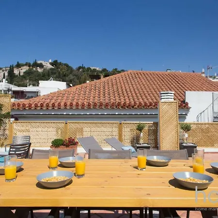 130m² - Roof Garden With Acropolis View Apartamento